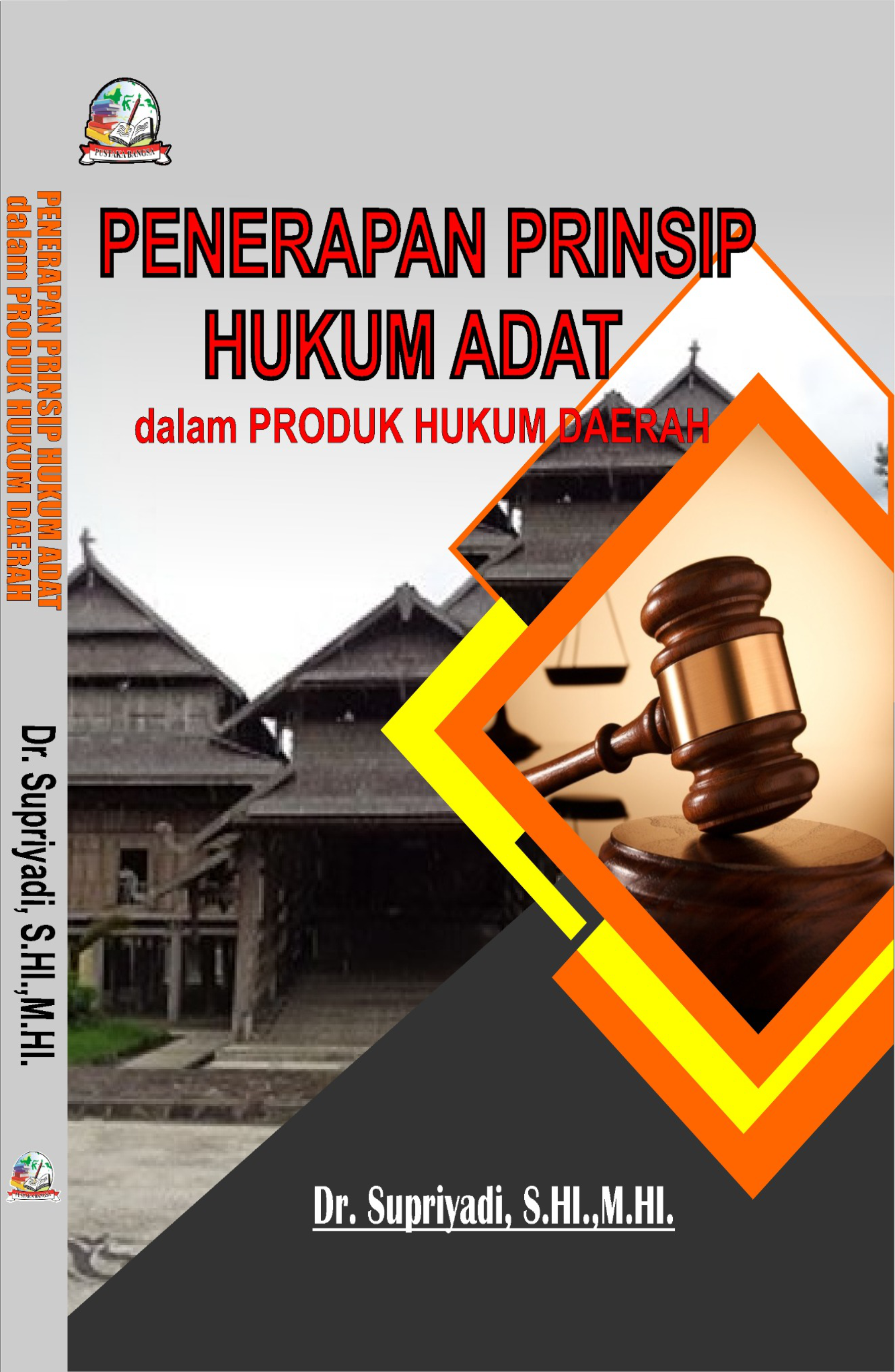 Cover Penerapan Prinsip Hukum Adat dalam Produk Hukum Daerah