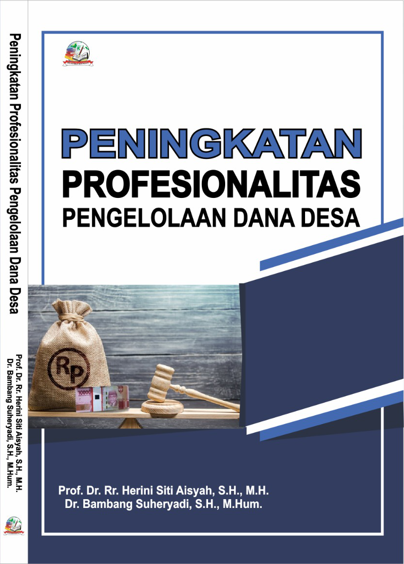 Cover Peningkatan Profesionalitas Pengelolaan Dana Desa